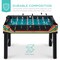 Best Choice Products 48in Competition Sized Foosball Table for Home, Game Room w/ 2 Balls, 2 Cup Holders